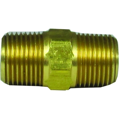 FMSI AUTOMOTIVE HARDWARE - 122-B - Brass Pipe to Pipe Hex Nipple pa1