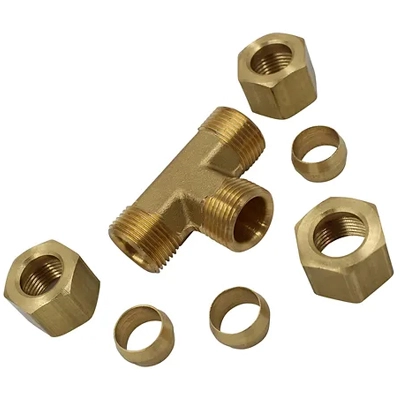 FMSI AUTOMOTIVE HARDWARE - 3781 - 3/16 Inch (in) Tube Size Thread Size Compression Fitting pa1