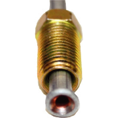 FMSI AUTOMOTIVE HARDWARE - CN451 - 1/4" O.D. Invert Flare Cupro Nickel Hydraulic Line With 7/16" - 24 Tube Nuts pa2