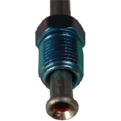 FMSI AUTOMOTIVE HARDWARE - CNKM12 - 3/16" O.D. Invert Flare Cupro Nickel Hydraulic Line With 10mm x 1.0 Tube Nuts (12") pa2