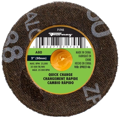 FORNEY - 71745 - Quick Change Sanding Disc pa1