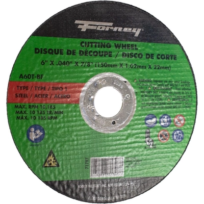 FORNEY - 71797 - Cut-Off Wheel pa6