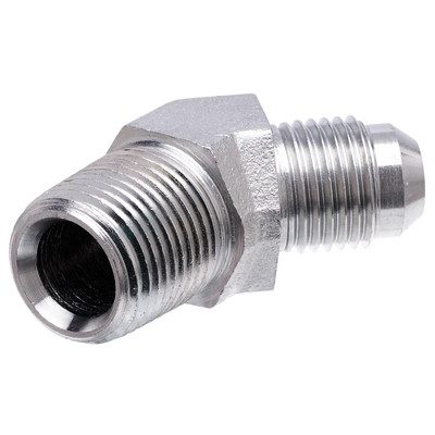 GATES - G60497-0804 - Male JIC 37 Flare to Male Pipe NPTF - 45 Adapter pa1