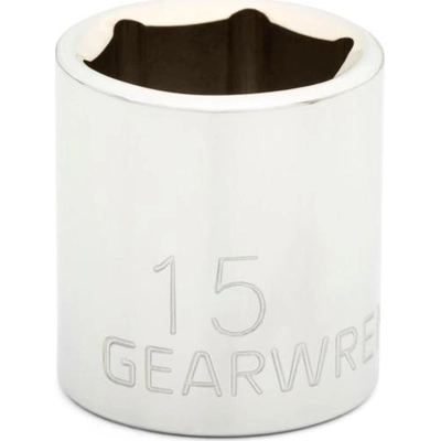 GEAR WRENCH - 80137 - 1/4" Drive 6 Point Metric Socket 15mm pa4