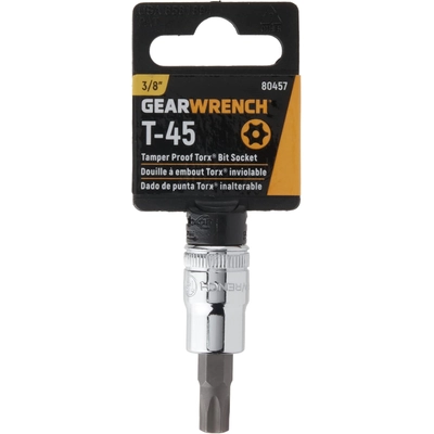 GEAR WRENCH - 80457 - 3/8" Drive Tamper-Proof Torx Bit Socket T45 pa2