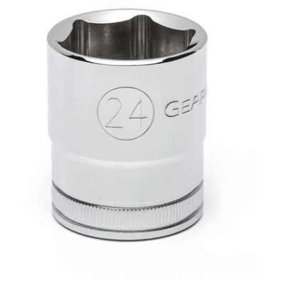 GEAR WRENCH - 80636D - 1/2 Drive 24 mm 6-Point Metric Standard Socket pa1