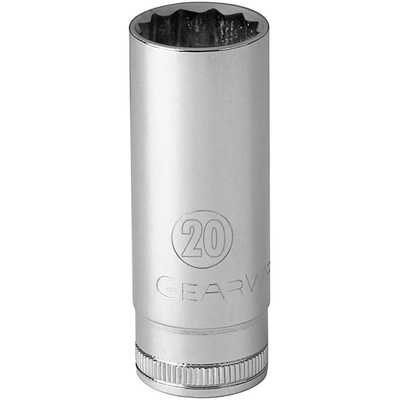 GEAR WRENCH - 80817D - 1/2 Drive 20 mm 12-Point Metric Deep Socket pa1