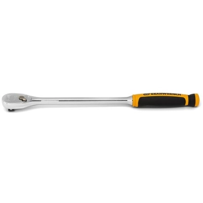 GEAR WRENCH - 81265T - 3/8 Inch Drive 90-Tooth Long Handle Dual Material Teardrop Ratchet 13 Inch pa1