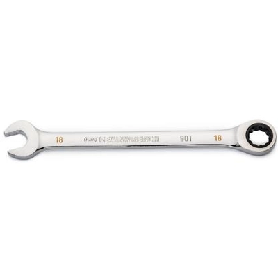 GEAR WRENCH - 86918 - 18mm 90-Tooth 12 Point Ratcheting Combination Wrench pa1