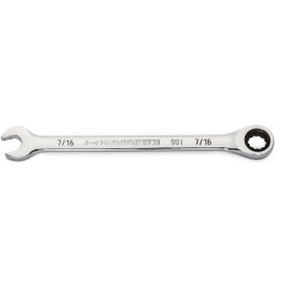 GEAR WRENCH - 86944 - 7/16" 90-Tooth 12 Point Ratcheting Combination Wrench pa2