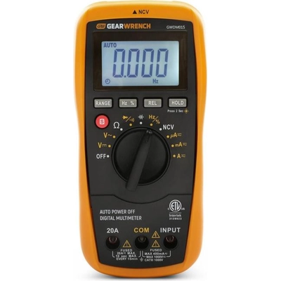 GEAR WRENCH - GWDM015 - Technicians True RMS Digital Multimeter pa1