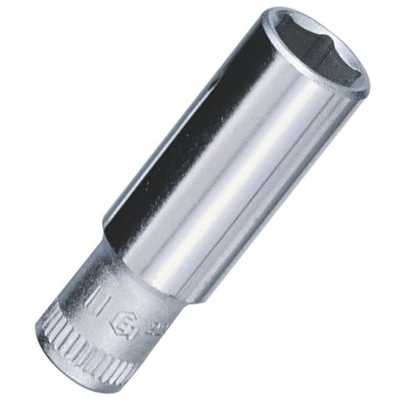 GENIUS - 225213 - 1/4″ Dr. 13mm Deep Hand Socket pa1