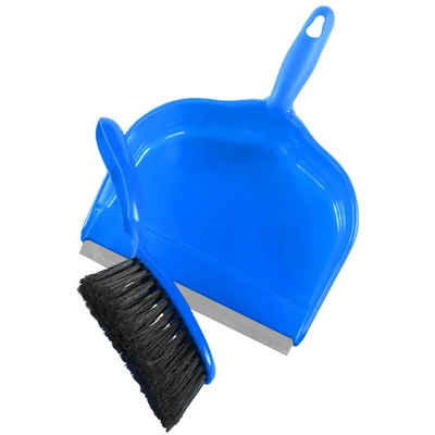 GLOBE COMMERCIAL PRODUCTS - 1946 - Clip-On Dustpan And Brush Set pa1