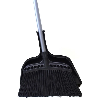 GLOBE COMMERCIAL PRODUCTS - 4007 - Commercial Angle Broom With 15" Dustpan Combo pa1
