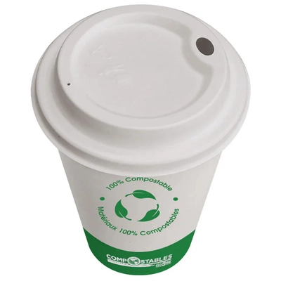 GLOBE COMMERCIAL PRODUCTS - 6052 - Single Wall Hot/Cold Compostable Paper Cup pa2