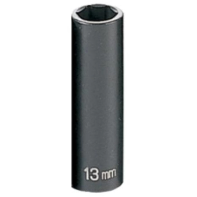 GREY PNEUMATIC TOOLS - 1013MD - 3/8" Drive Deep Metric Impact Socket pa1