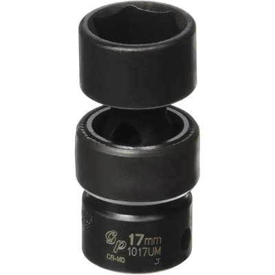 GREY PNEUMATIC TOOLS - 1017UM - 3/8" Drive x 17mm Standard Universal Socket pa1