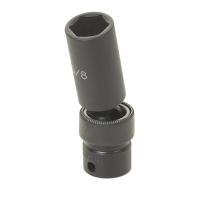 GREY PNEUMATIC TOOLS - 1018UD - 3/8" Drive x 9/16" Deep Length Universal pa2