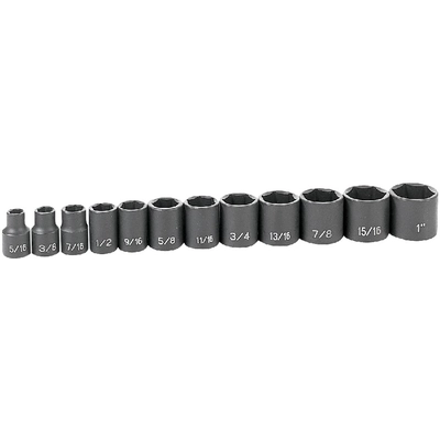 GREY PNEUMATIC TOOLS - 1213 - 3/8" Drive Standard Socket Set pa1