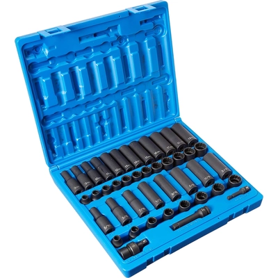 GREY PNEUMATIC TOOLS - 1643RD - 3/8" Drive Standard and Deep Impact Socket Set pa3