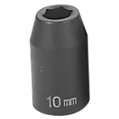 GREY PNEUMATIC TOOLS - 2010M - 1/2" Drive x 10mm Standard Socket pa1