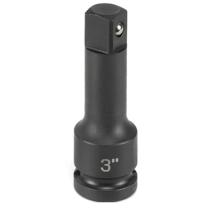 GREY PNEUMATIC TOOLS - 2243E - 1/2" Drive 3" Length Friction Ball Impact Extension pa3