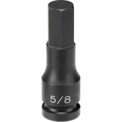 GREY PNEUMATIC TOOLS - 2908M - 1/2" Drive 8 mm Hex Impact Bit Socket pa4