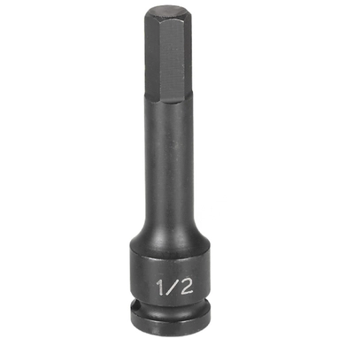 GREY PNEUMATIC TOOLS - 29124F - 1/2" Drive 3/8" Hex Impact Bit Socket pa1