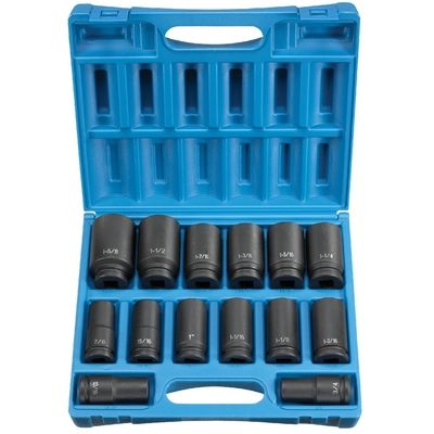 GREY PNEUMATIC TOOLS - 8038D - 3/4" Drive SAE 6-Point Deep Impact Socket Set pa2