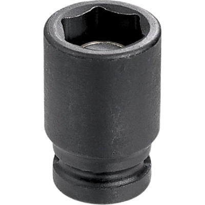 GREY PNEUMATIC TOOLS - 910MG - 1/4" Drive 10 mm 6-Point Standard Magnetic Impact Socket pa1