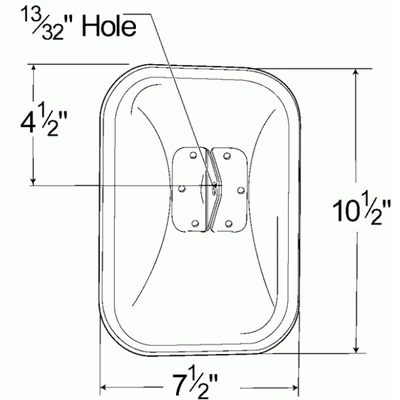 GROTE INDUSTRIES - 12113-5 - Below-Eye-Level Mirrors pa3