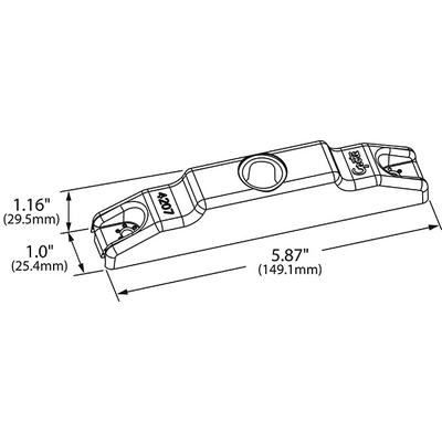 GROTE INDUSTRIES - 42070 - Surface Mount Brackets For MicroNova pa2