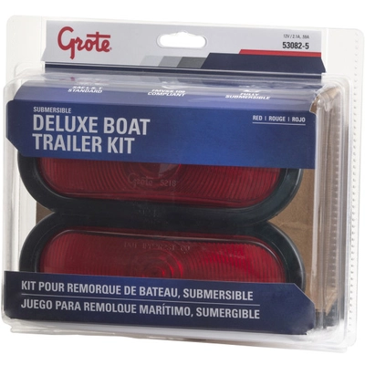 GROTE INDUSTRIES - 530825 - Oval Trailer Stop Tail Turn Submersible Lighting Kits pa4