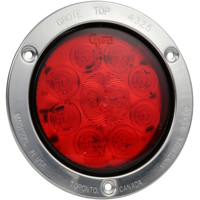 GROTE INDUSTRIES - 53302 - SuperNova 4" 10-Diode Pattern LED Stop Tail Turn Lights pa2