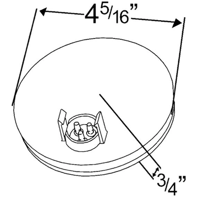 GROTE INDUSTRIES - 62401 - SuperNova 4" Single-System LED Backup Lights pa3