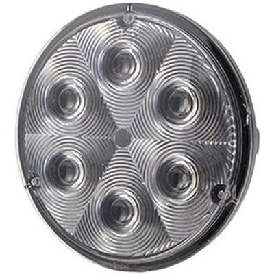GROTE INDUSTRIES - 63821-5 - Trilliant™ 36 4.4" 17W Round Black Powder Coated Housing Tractor Plus Beam LED Light Retail Pack pa2