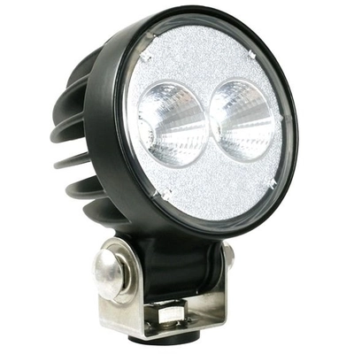 GROTE INDUSTRIES - 64G01-5 - Trilliant T26 3.2" 18W Round Black Powder Coated Housing Far Flood Beam LED Light with Pigtail pa1