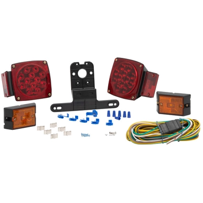 GROTE INDUSTRIES - 65330-5 - Submersible LED Trailer Lighting Kits - Popular Square Design pa2