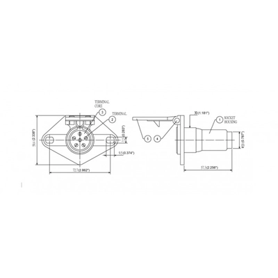 GROTE INDUSTRIES - 82-1016 - Heavy Duty 6-Way Connectors pa1