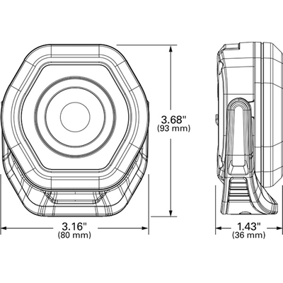 GROTE INDUSTRIES - BZ531-5 - BriteZone LED Work Lights pa2