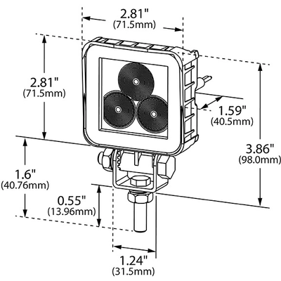 GROTE INDUSTRIES - BZ601-5 - BriteZone LED Work Lights pa2