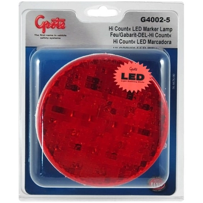 GROTE INDUSTRIES - G4002-5 - Hi Count 4" Red Round Grommet Mount LED Combination Tail Light pa2