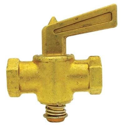H PAULIN - 009-374 - 1/4" Fluid Flow Fitting Brass pa1