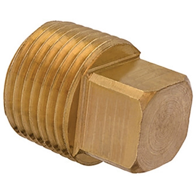 H PAULIN - 9423 - 1/8" Square Head Pipe Plug Brass pa1