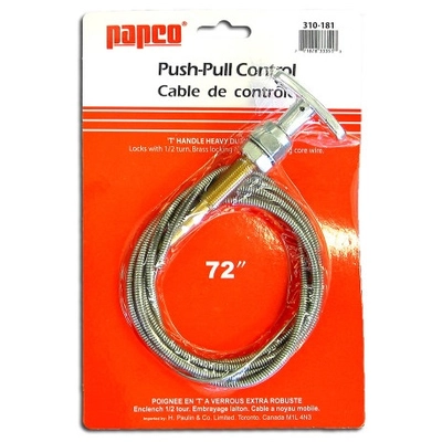 H PAULIN - 310-181 - 72" Push-Pull Controls pa1