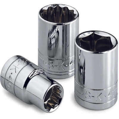 SK TOOLS - SKT-318 - 18 mm 3/8 Drive 6 Point Metric Standard Chrome Socket pa2