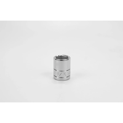 SK TOOLS - SKT-45118 - 9/16" 3/8" Drive 6 Point Fractional Chrome Socket pa2