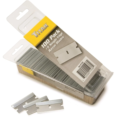 TITAN TOOLS - 11036 - #9 Single Edge Razor Scraper Blades pa2
