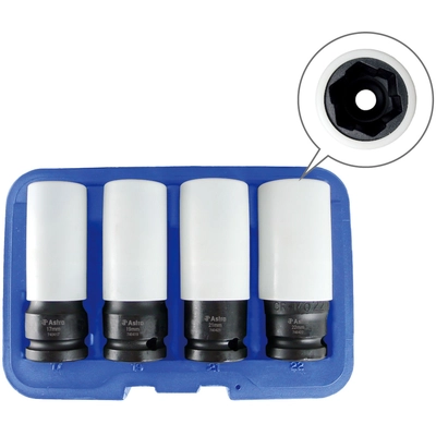 Astro Pneumatic - AST-7404 - Socket Set With Spinning Protective Sleeves pa1