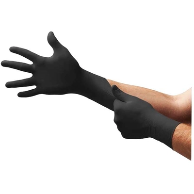 MICROFLEX - MFX-BD1004PF - Black Dragon Latex Gloves pa1